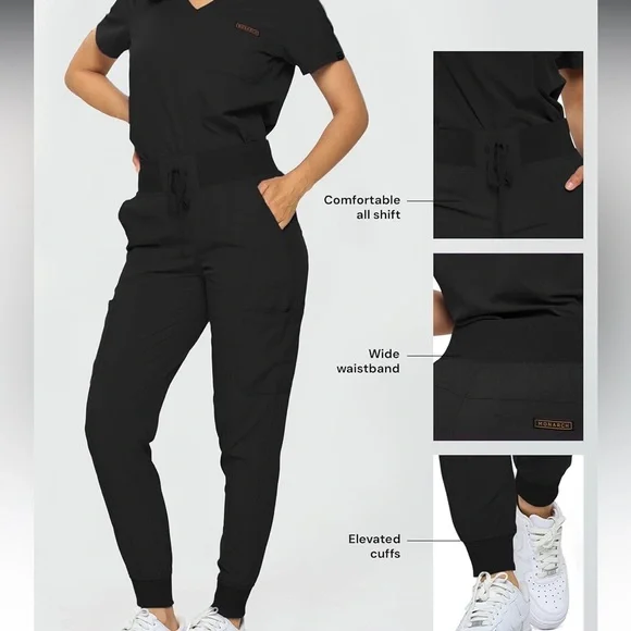 Elegant Black Women's Romper - Picture 2 of 2